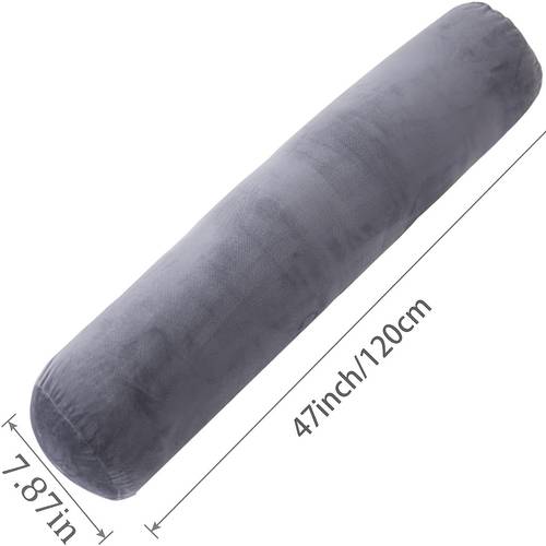 adult body pillow detachable velvet cover pillow long round rolled cylindrical bed pillow with pillow core