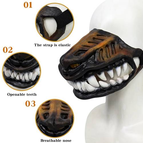 Fun Fangy Dog Muzzle, Pet Halloween Costume Accessory