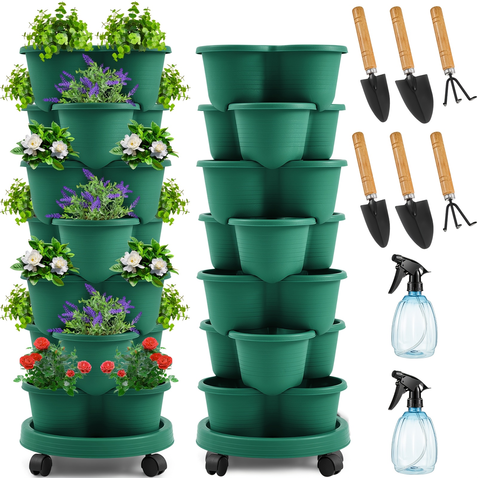 biggest plant pots Tall Garden Pot main image 0