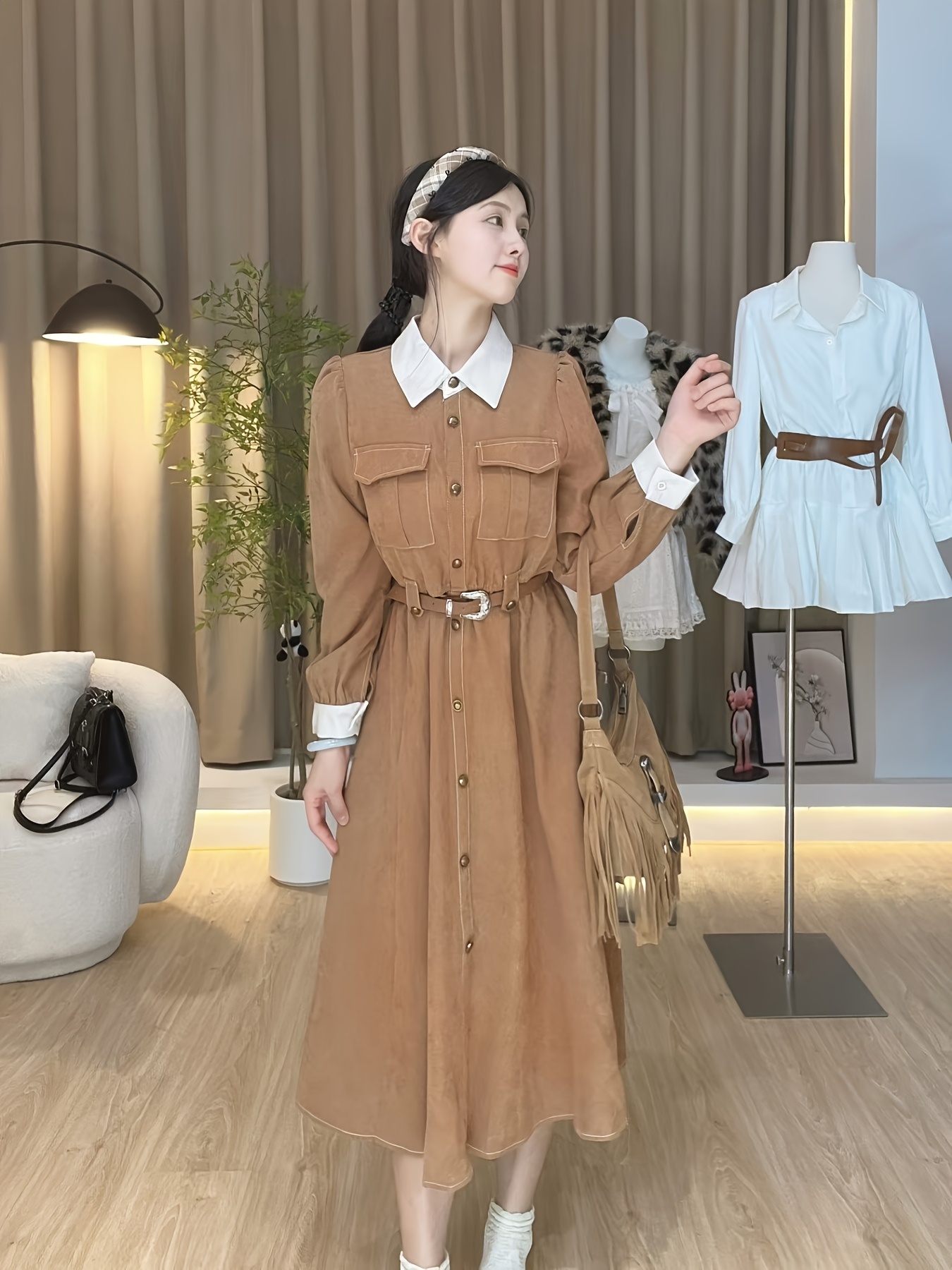 vintage inspired fit and flare dress Vintage Lace Two-Piece Fit-and-Flare main image 0