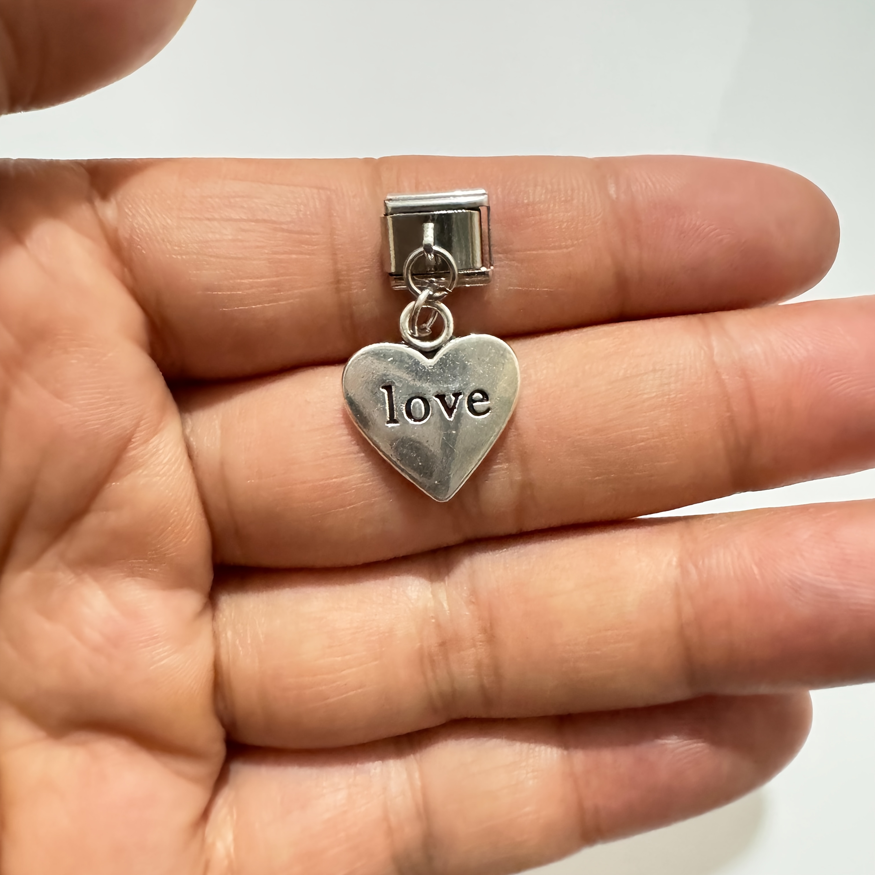 Charm Love Symbol Bracelet Fit for 9mm Bracelet