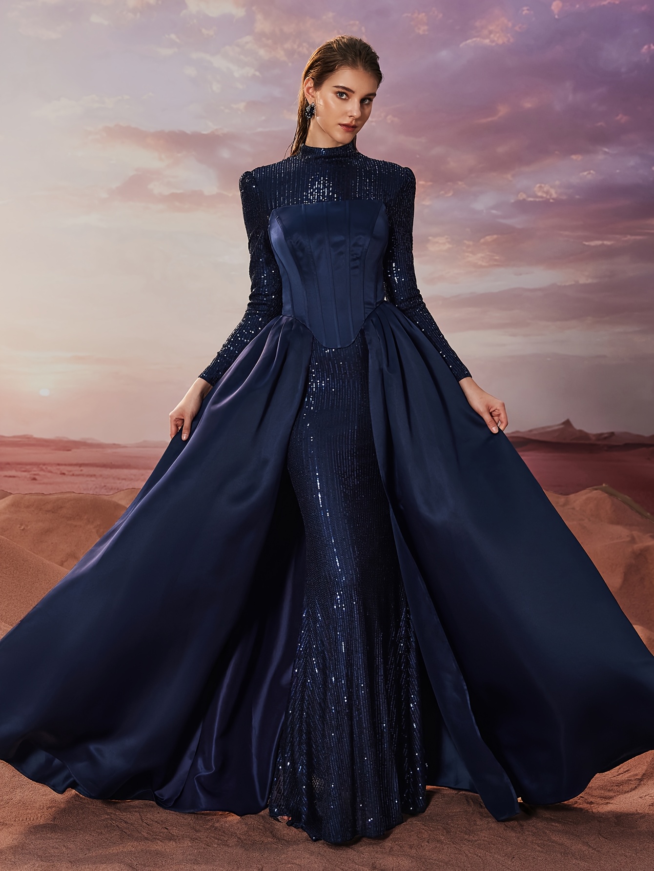 high neck formal dresses australia Jewel - Green Formal Dress