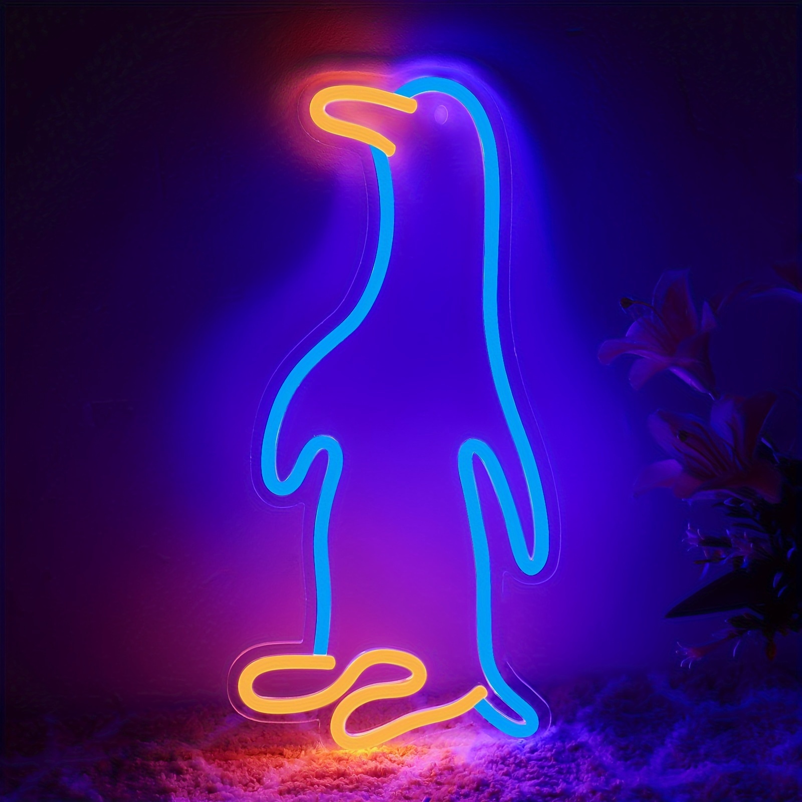 Neon deals penguin light