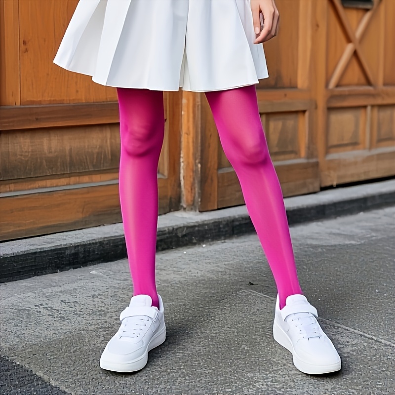 1 Women's Bright Velvet Leggings - Solid Color Pantyhose, Breathable And Comfortable, Hand Washable, Fashionable Leg Coverage, Leggings