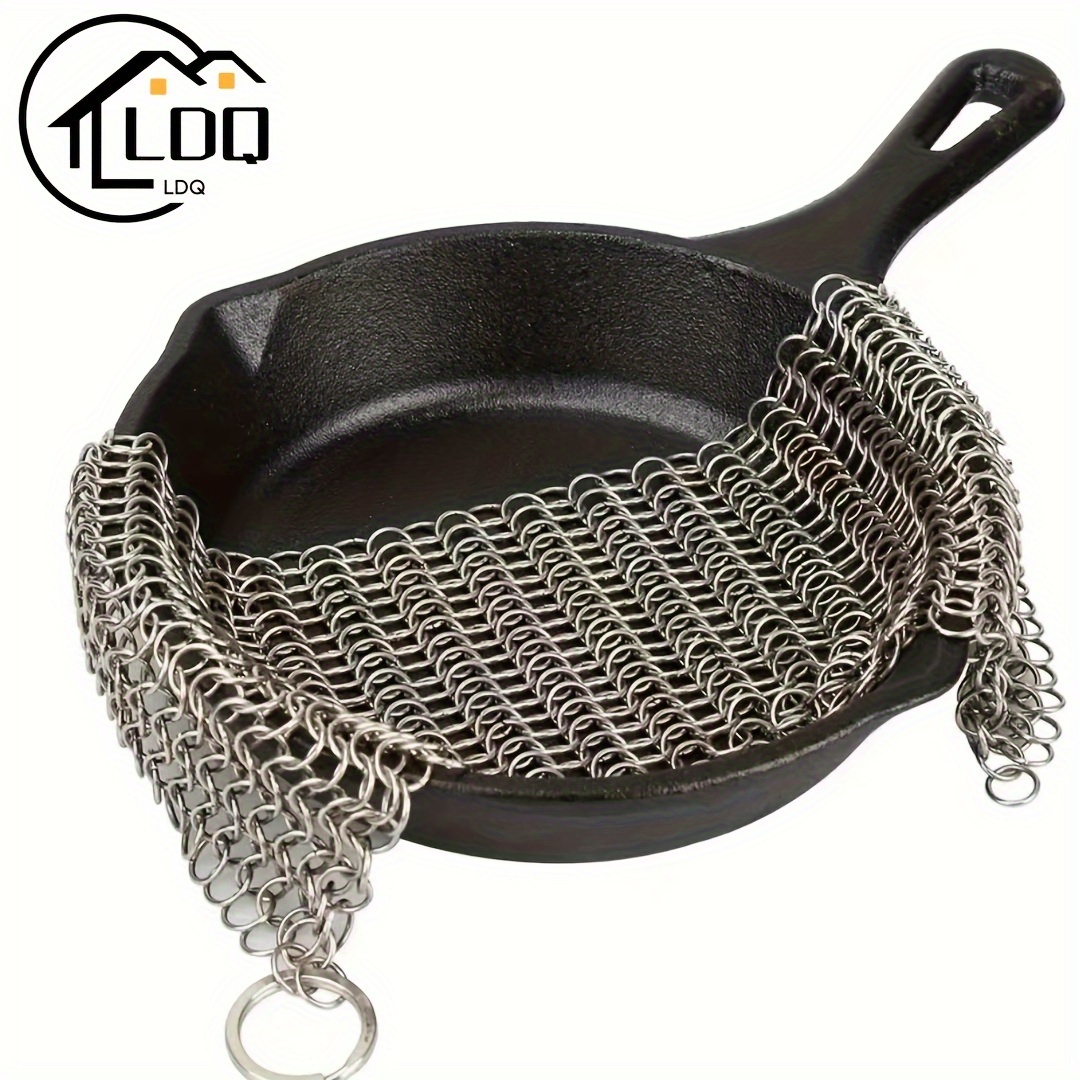 

1pc Steel Pot Washing Mesh - Pan Brush For Cleaning Cups & Dishes!