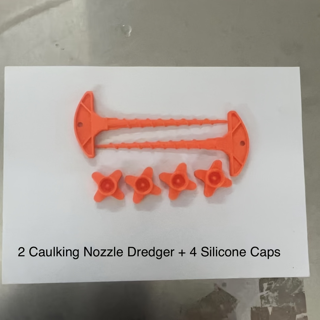 TEMU Tappo di tenuta per colla stampato in 3D e sgorgante per ugello pistola per sigillante, per standard