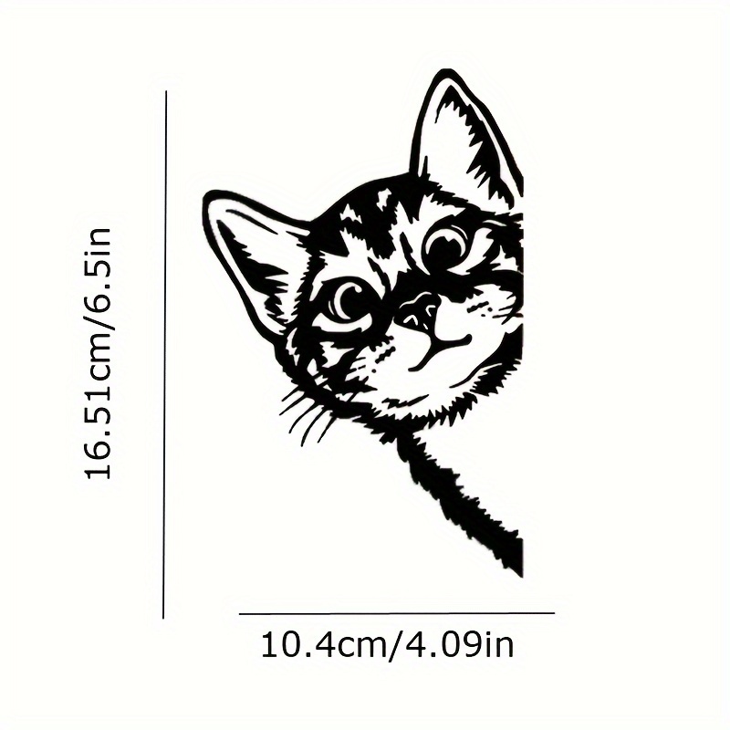 Cute Cat Car Stickers Laptop Water Bottle Car Truck Van Suv Temu Australia
