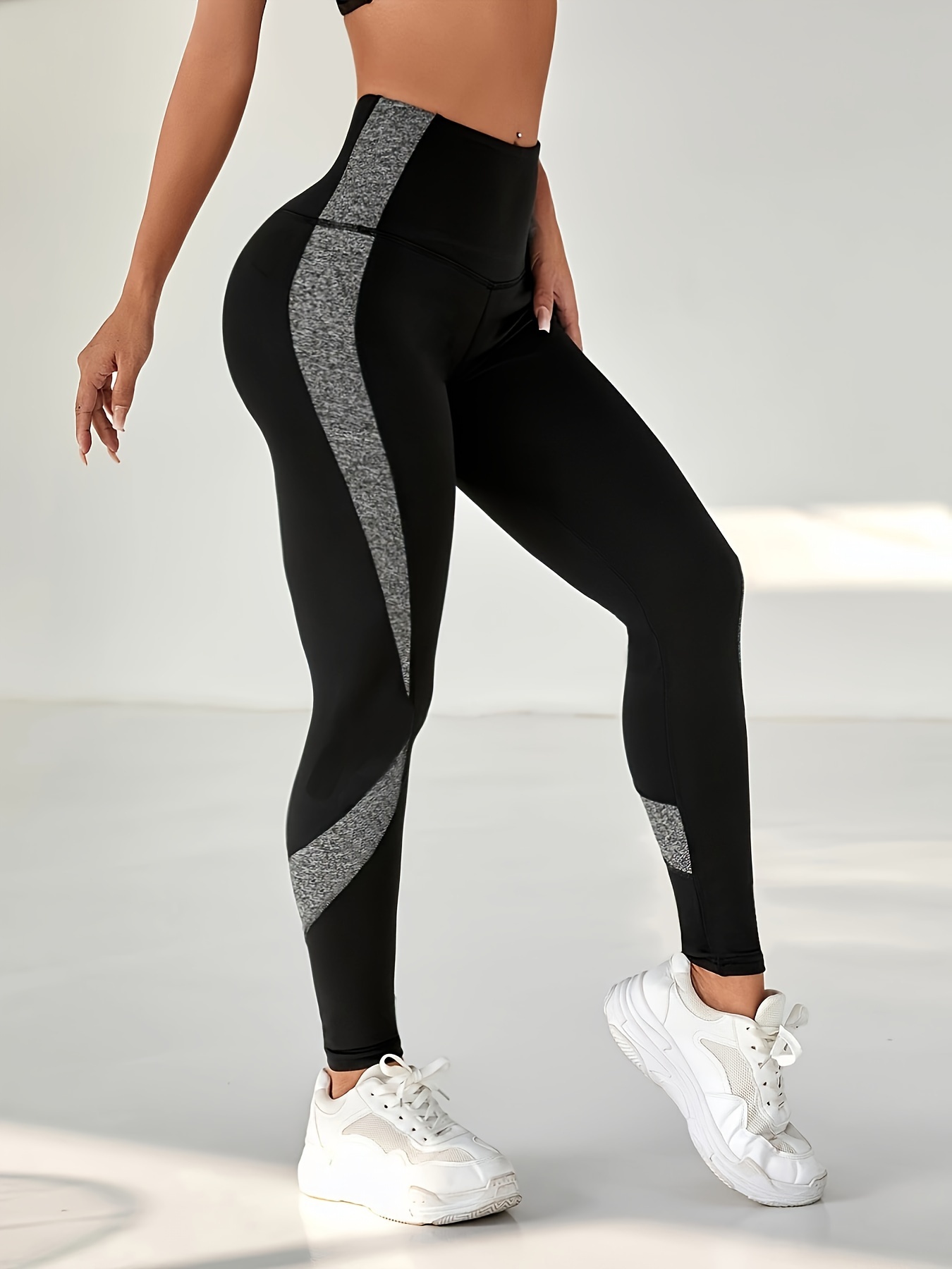 Casual Female Gym Tights Women's High-Waisted Butt-Lifting Yoga