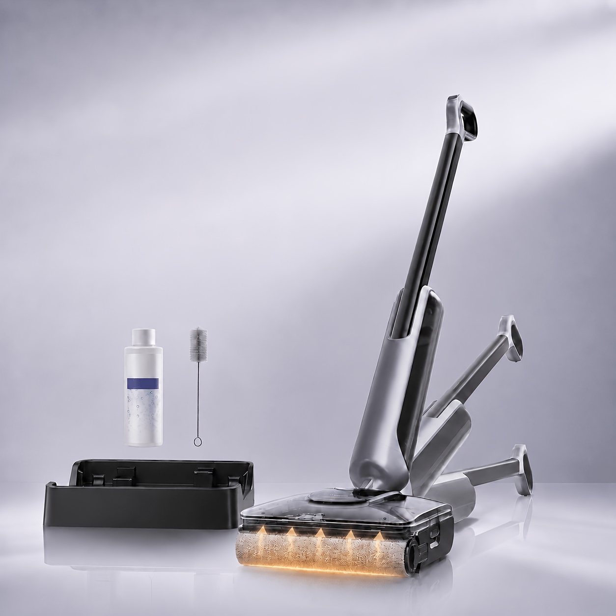 Jonr Flagship Mopping, Washing -one Floor Scrubber, 180° True Flat Lay, Self-cleaning And Hot Air Drying, Odor Locking System, Zero- Combtech System, 20kpa Strong Suction, 45-minute Long