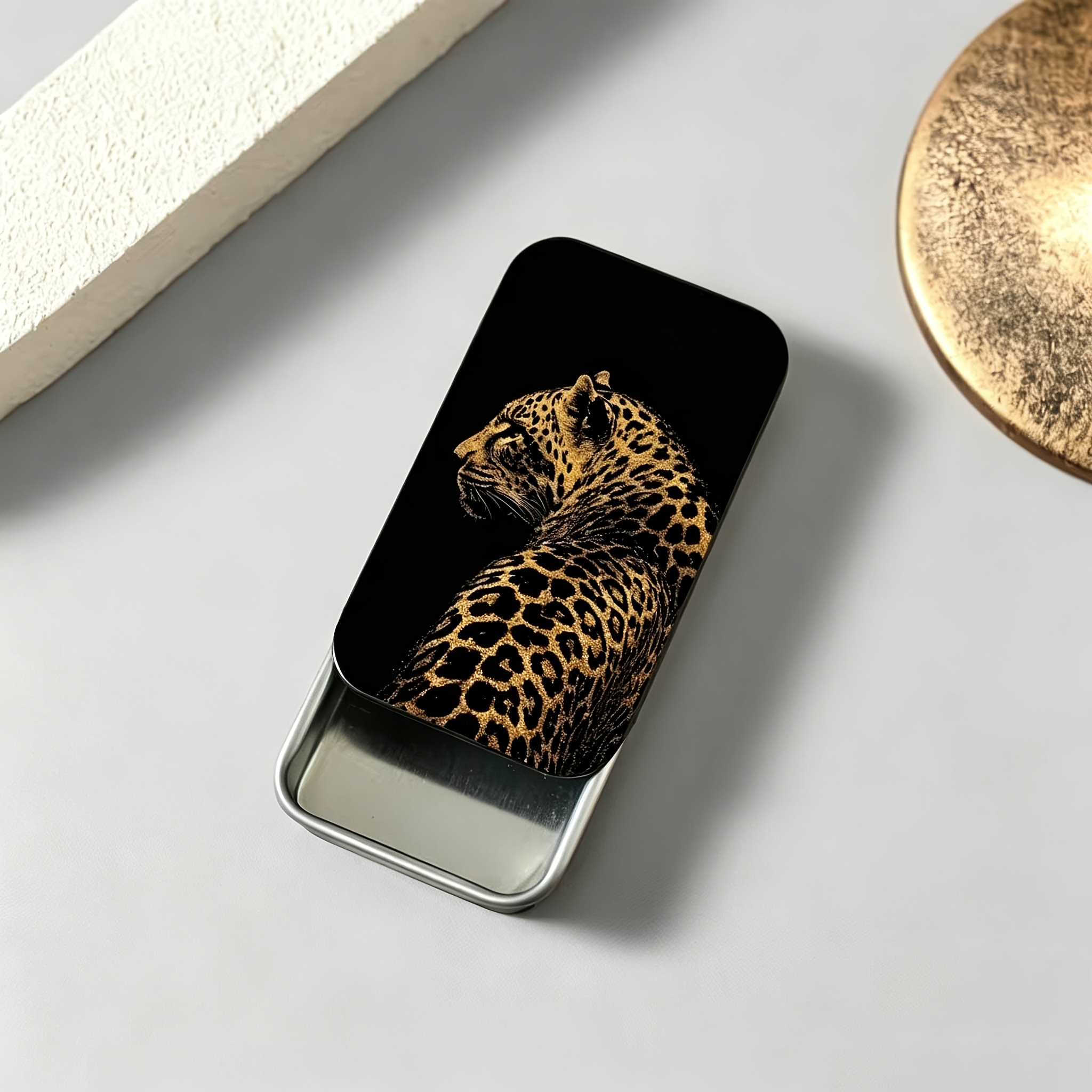 TEMU 1pc Matchbox - Vintage Exquisite Matchbox, Easy Portable Matchbox, Matches Not Included