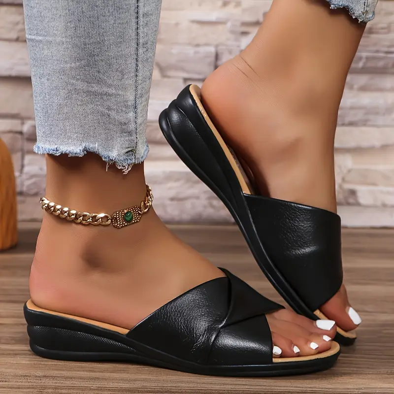 womens wedge platform shoes on details 0