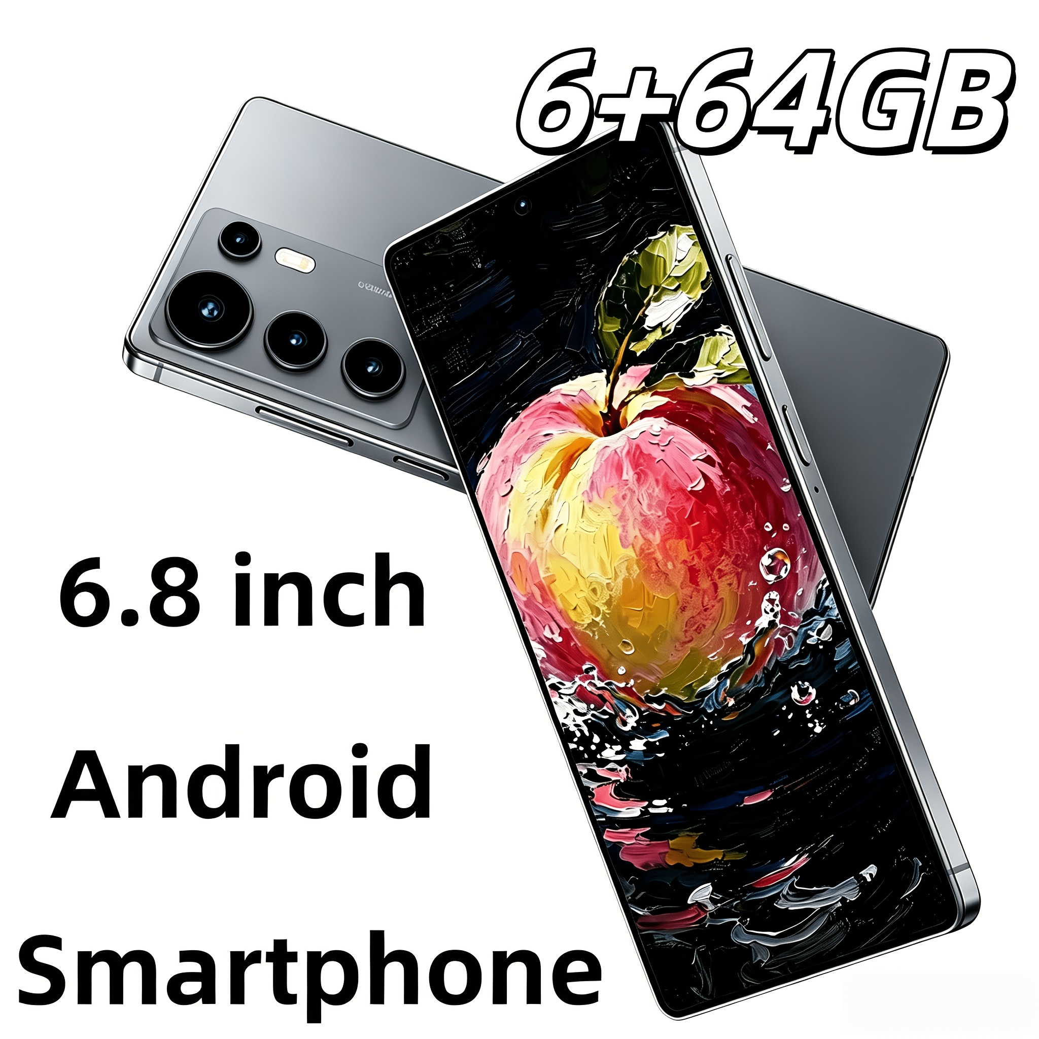 25 Ultra Holiday Daily Device, Android Global Unlocked Phone, 6.8-Inch HD Screen