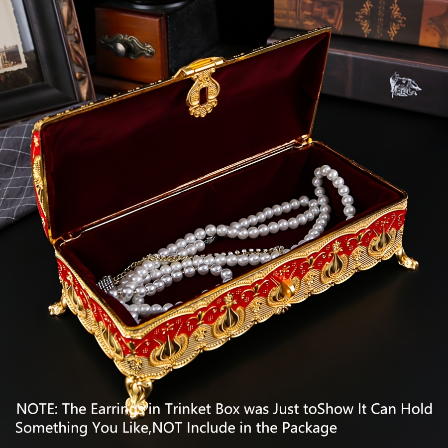 European-Style Retro Jewelry Box, Wedding Gift