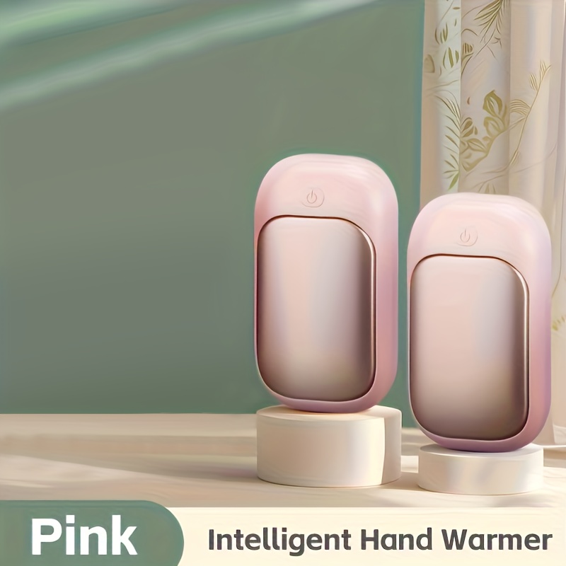 2pcs Set Rechargeable Hand Warmer, Magnetic Electric Hand Warmer, Reusable Hand Warmer, Usb Charging Portable Hand Warmer, Popular Outdoor Camping Gift, Best Gift For Christmas Holiday To Send