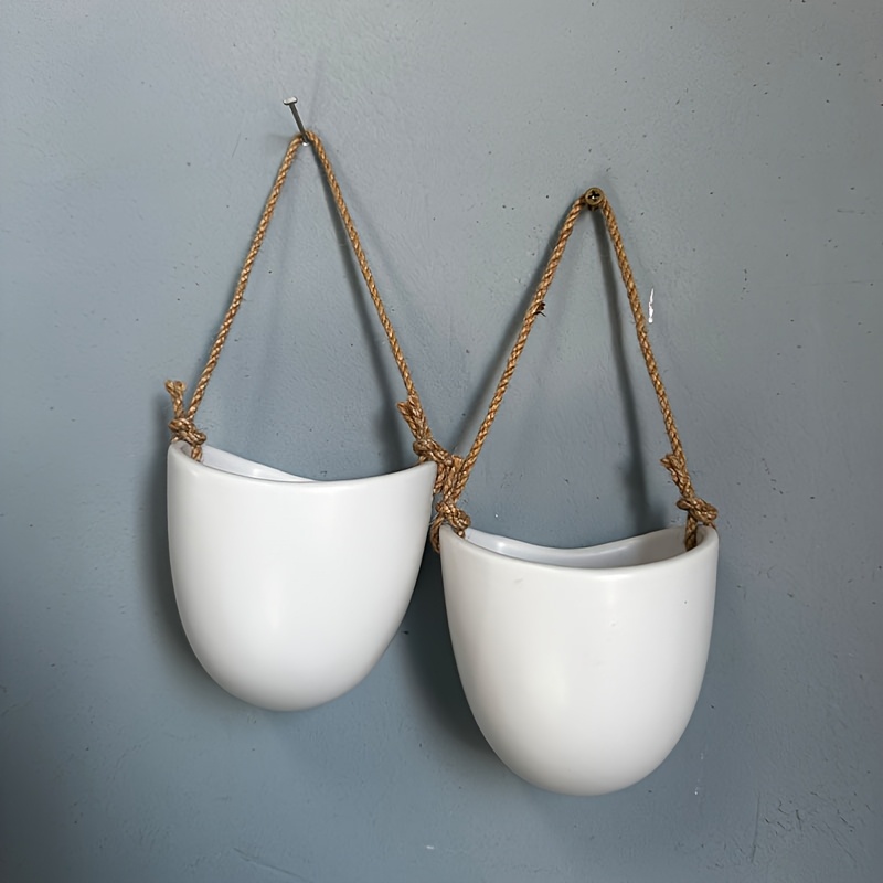 Image of Elegant Floating Vase - A Wall-mounted Planter With Storage Features, Perfect For Home And Room Decoration, Ideal For Growing Your Flowers And Plants!