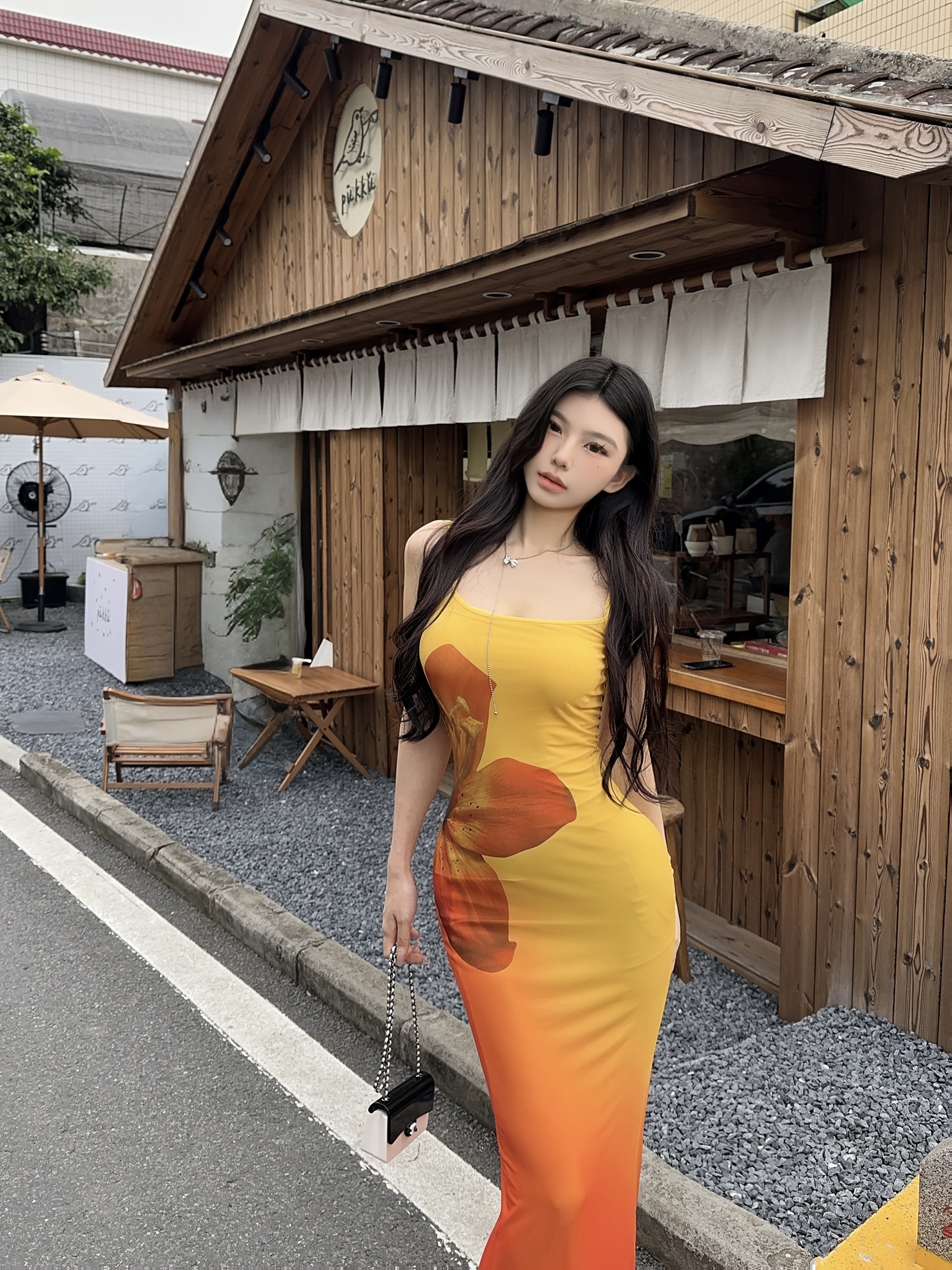 bodycon sunflower dress Desigual MARLON Dress