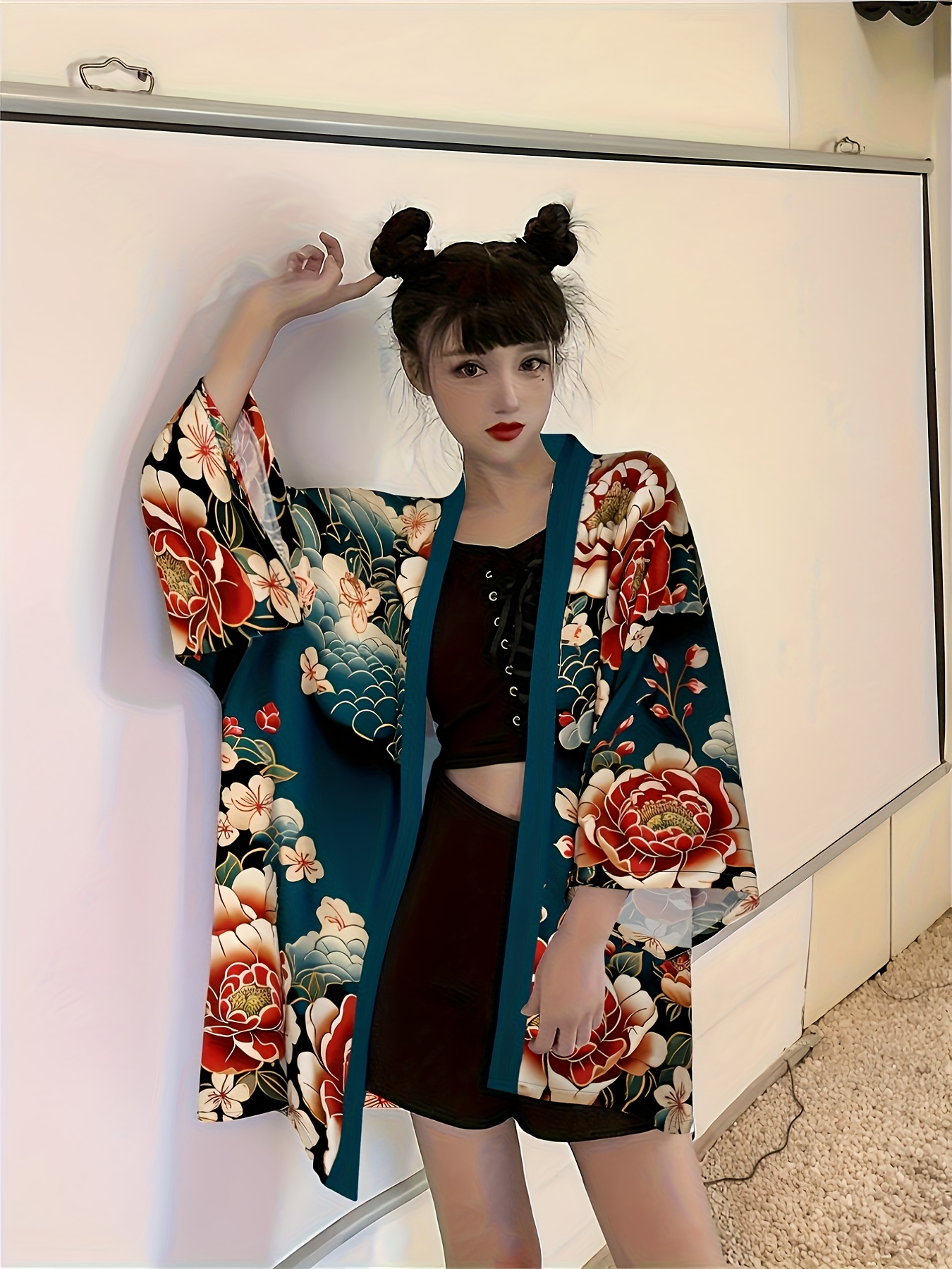 japanese kimono dress short Amazon.com: Women Floral Kimono Robe Short Silk Satin Bathrobe Sexy Japanese  Yukata Sleepwear Dressing Gown with Belt Lingerie Bridesmaid Robe Nightwear  for Wedding Bridal Party V-neck Loungewear Pajamas Set : Clothing, Shoes