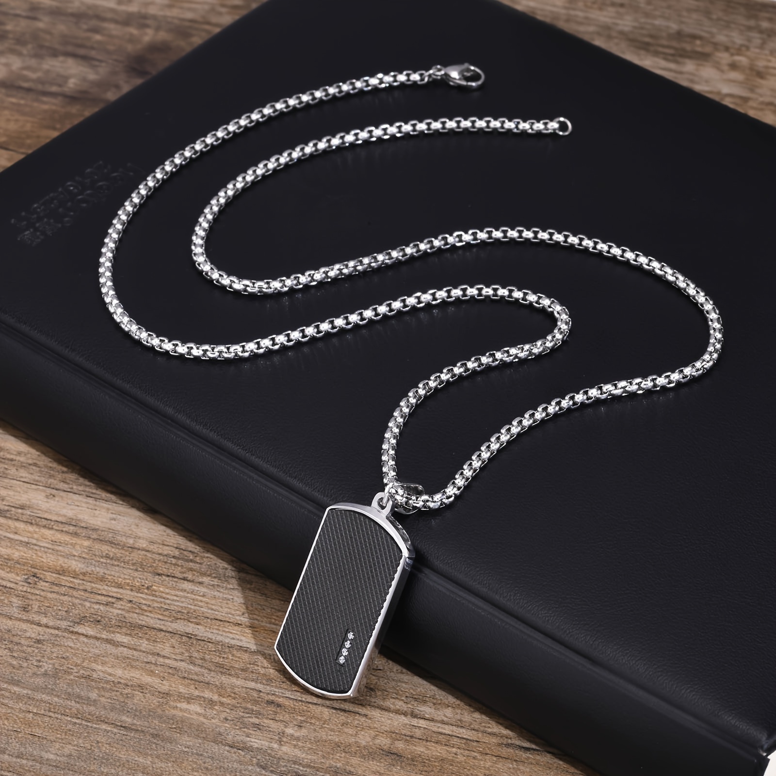 Dog Tags Necklaces Men - Temu Canada