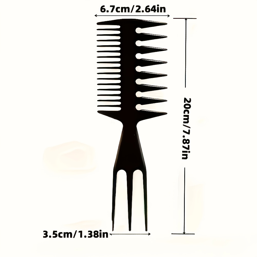 E-shop Drei-in-Eins Haarkamm für Beauty Styling Professioneller Öl Kopfkamm Hochwertiger Glättung Haarkamm