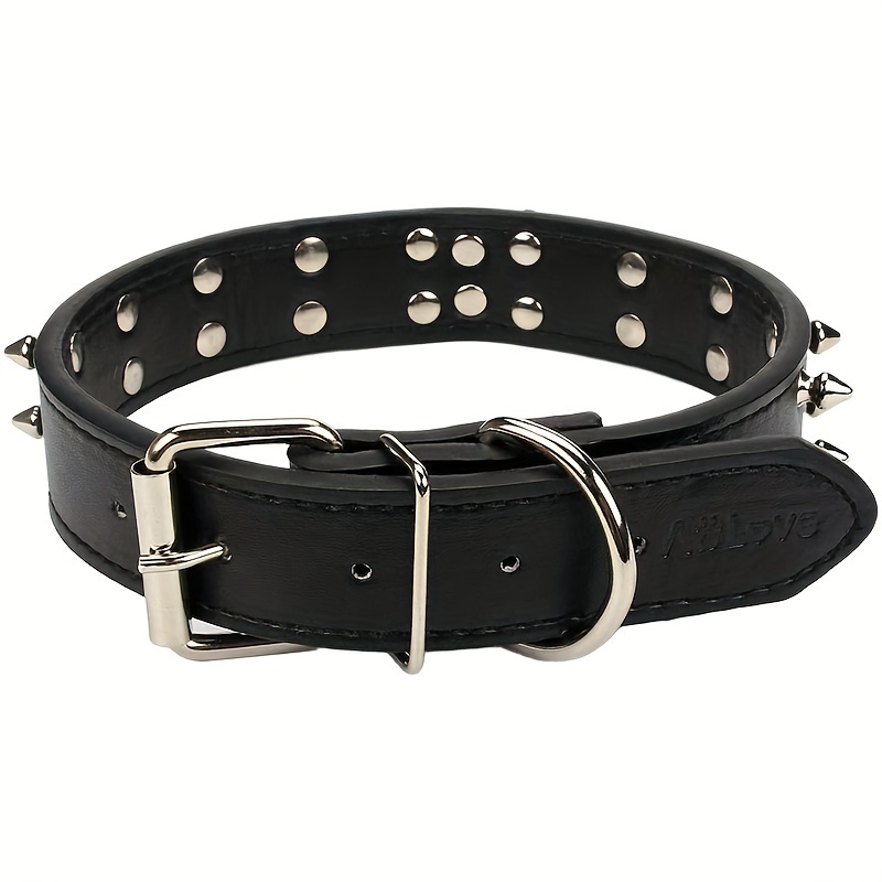 halsband leder nieten stacheln mittelgroe groe hunde - Temu Austria