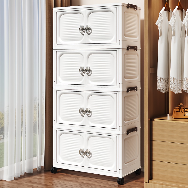 stackable storage bins sold on Temu New Zealand