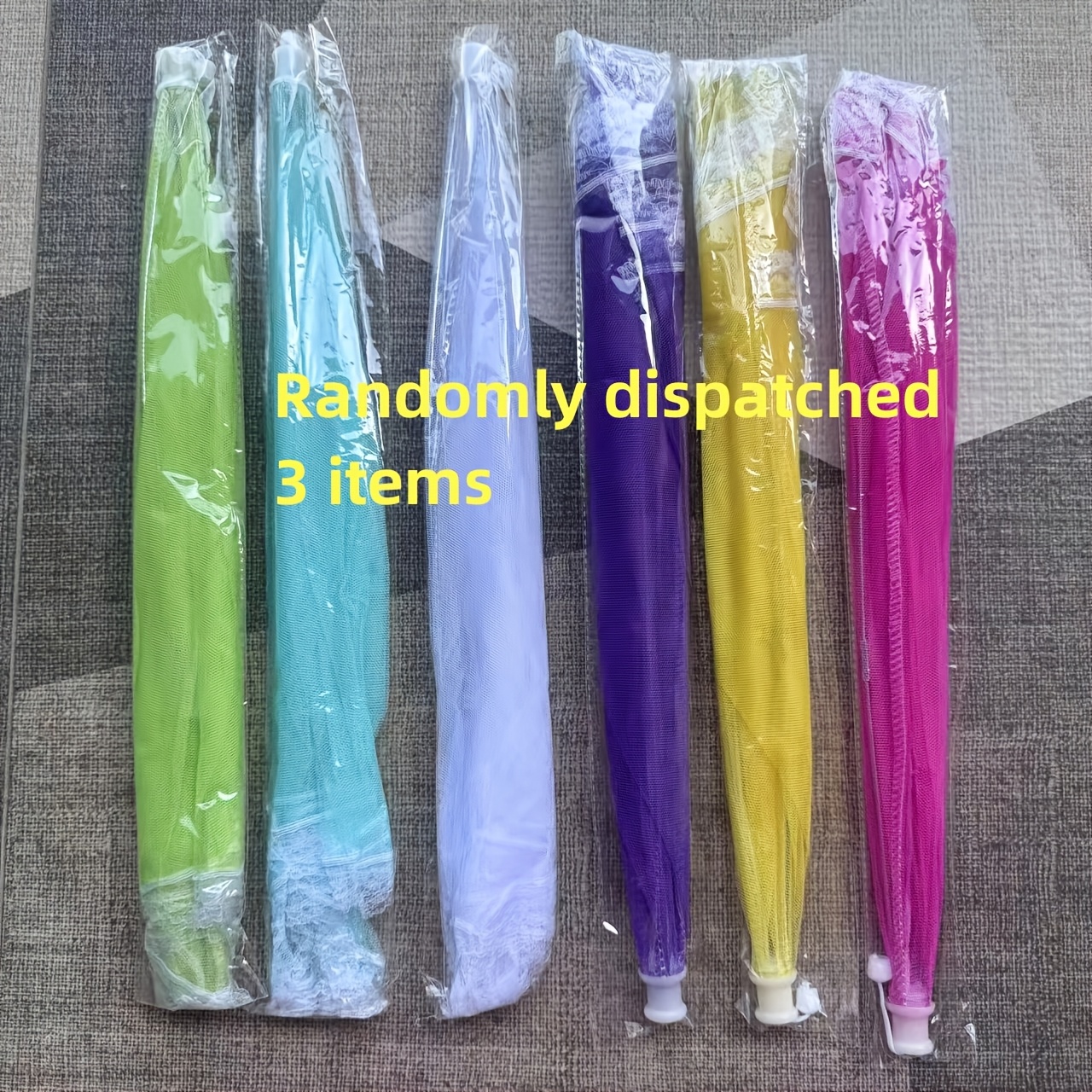 TEMU 6pcs Or Random 3pcs Colored Vegetable Covers Set Outdoor Picnic Food Covers Lace Mesh Breathable Vegetable Covers And Fly Protection Dust-proof