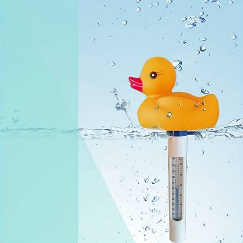 adorable duck flamingo floating thermometer for hot tubs spas bathtubs fish battery free easy to read reptiles amphibians
