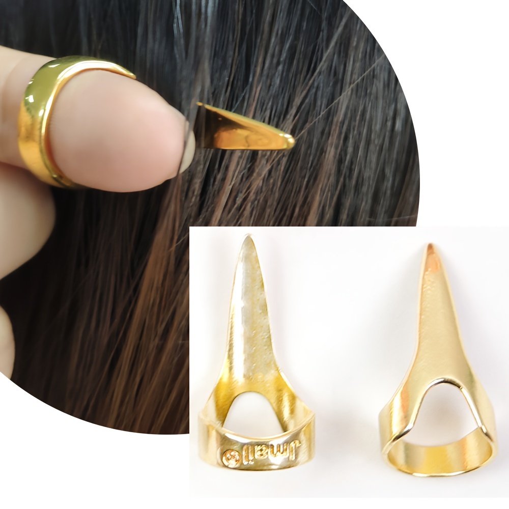 

5-piece Hair Styling Accessory Set - Unisex Nail Ring Hairdresser Tools For All Hair Types Unlock Endless Hairstyle Possibilities - User-friendly Design