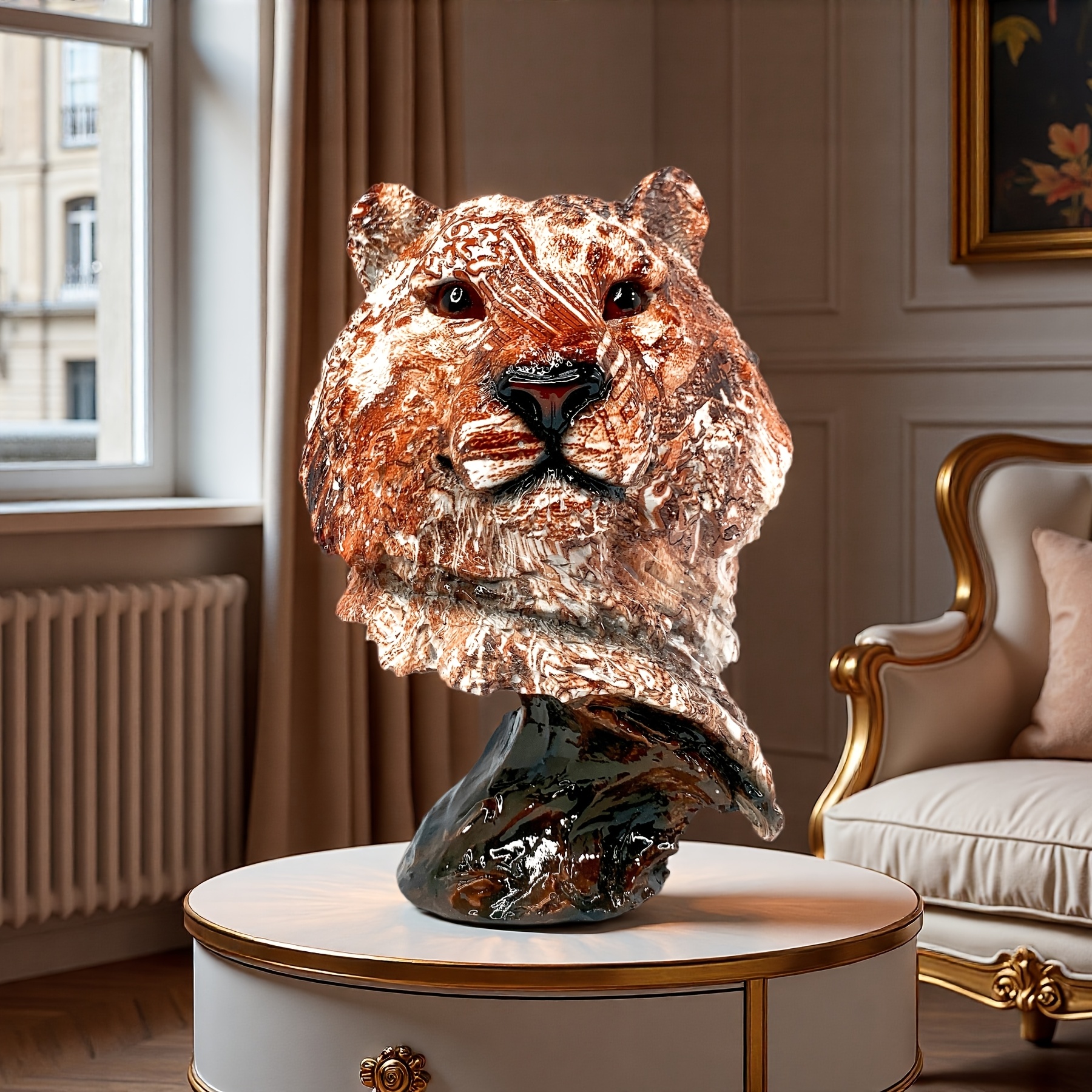 Realistische Wildleefscultuur van Hars met Expressieve Ogen