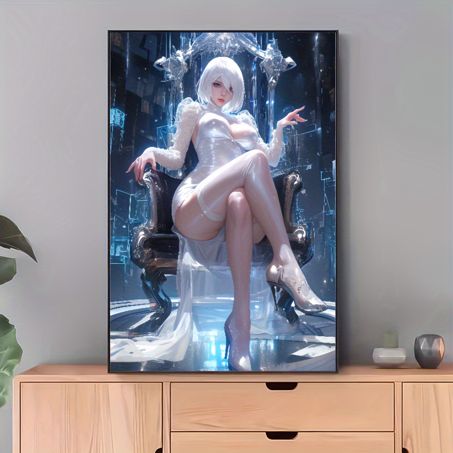 

Throne Anime Canvas Wall Art - High-quality Print For Living Room, Bedroom, Office & Cafe Decor - Perfect Gift For Fans