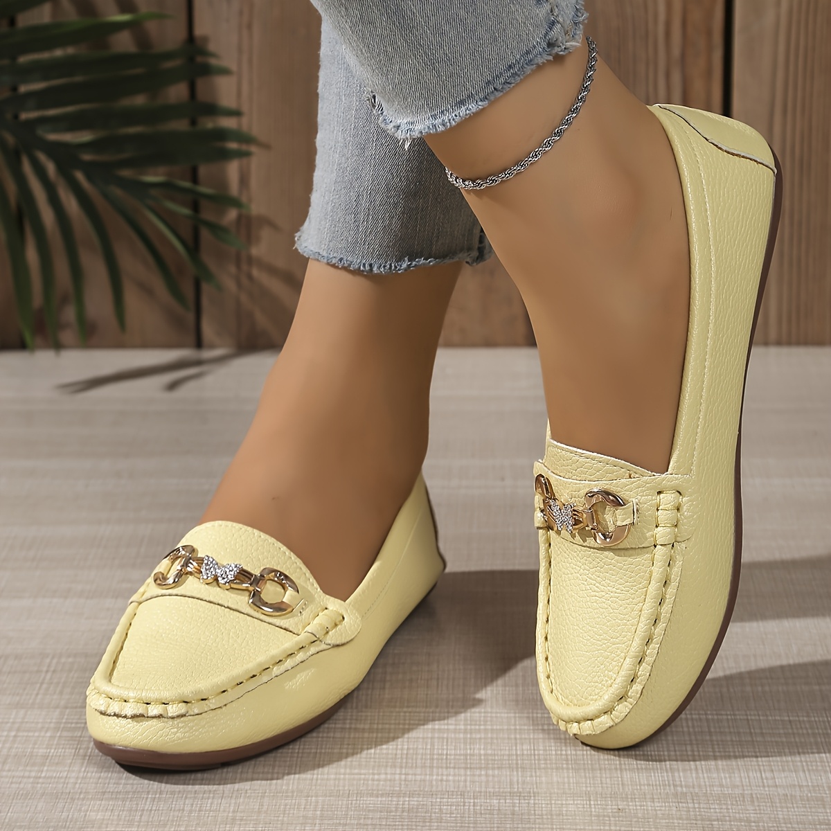 womens slip ballet flats embellished lightweight Temu United