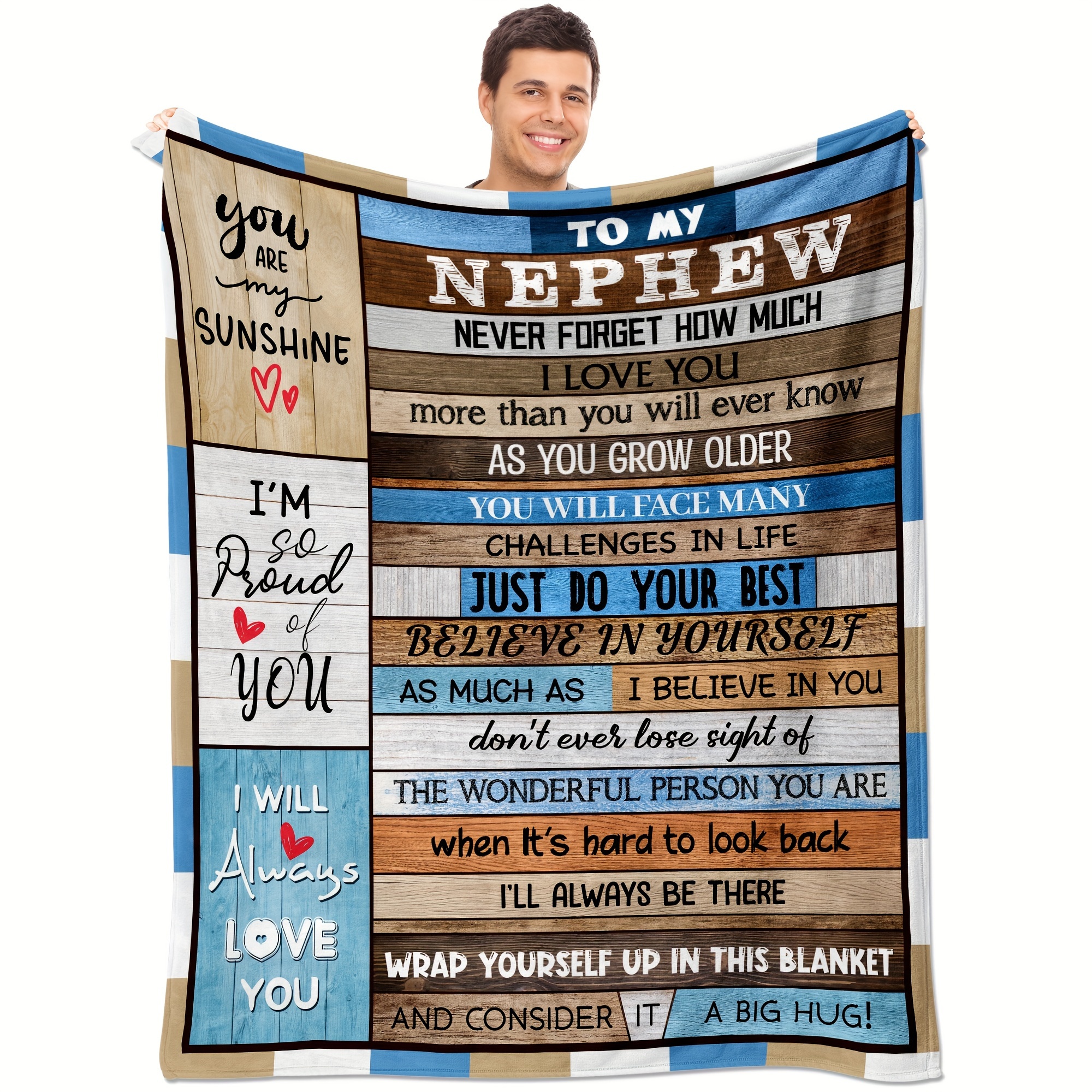 

From Auntie, Birthday Gifts Idea For , Best Ever Gifts From Aunt , Great Father's Day Christmas Graduation Gifts Blanket 50"x60