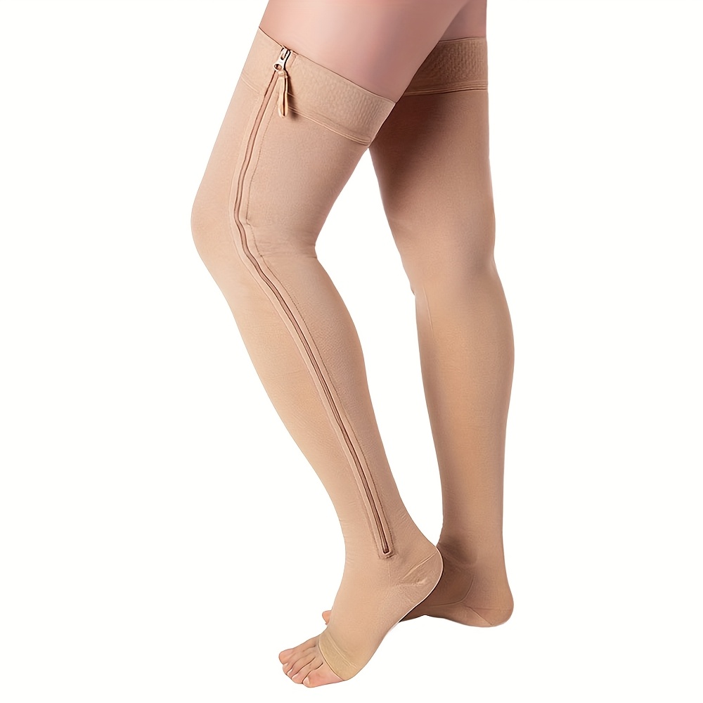 1/2 paire chaussettes sportives mi hautes à compression - Temu Belgium