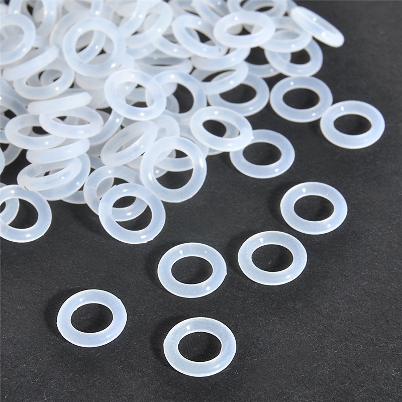 50pcs Rubber O-Rings Fishing Accessories Rubber Seal Gasket For