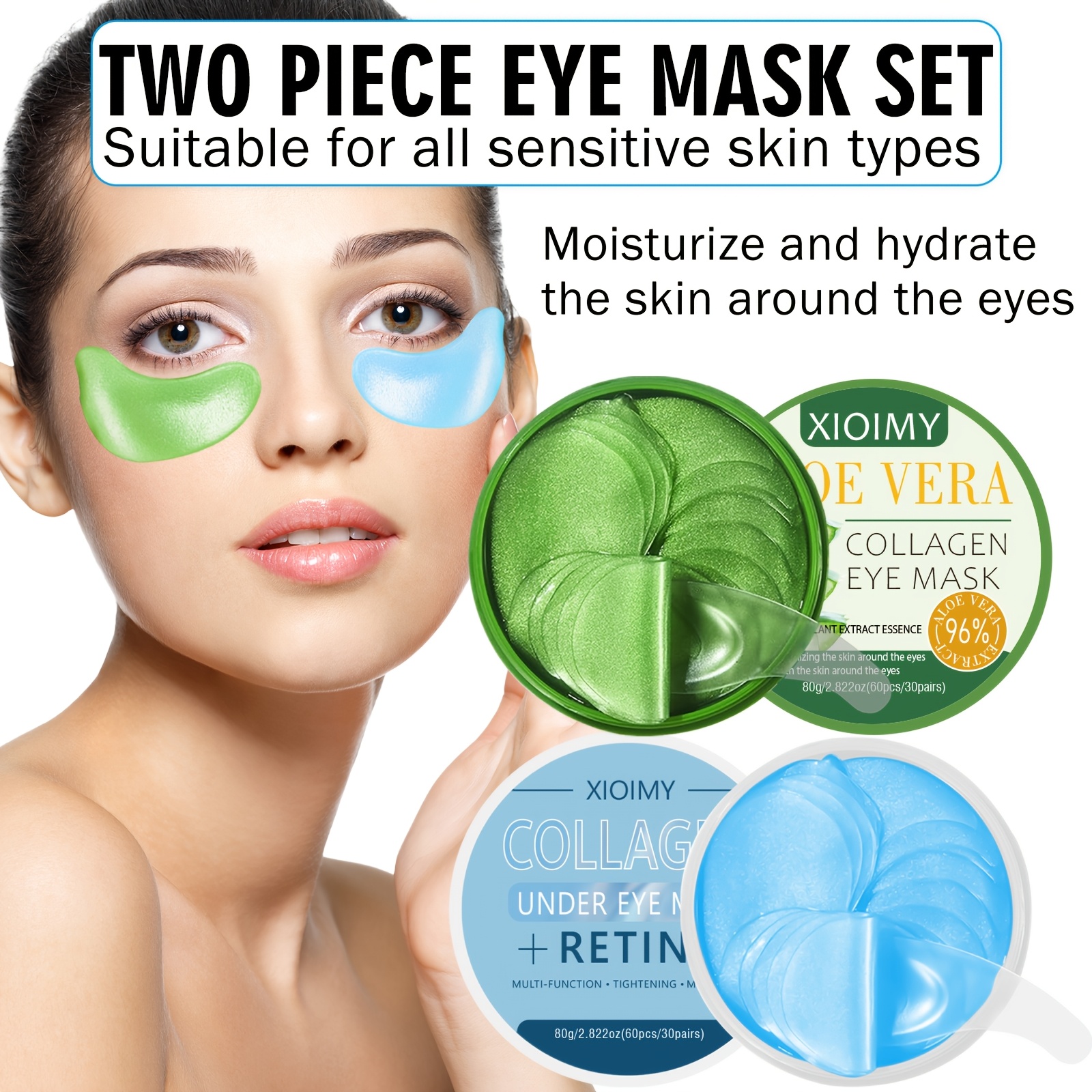 retinol aloe vera eye mask moisturizes skin - Temu Germany