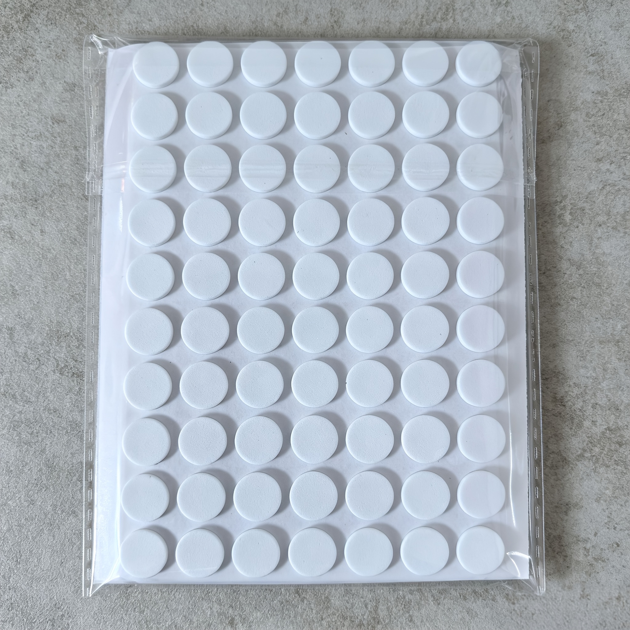 Image of 400pcs Adhesive Pads, Foam Material - Silent, Shock-absorbing, For Screw Hole Covers, Adhesive Anti-collision Pads, Cabinet Anti-collision Silent Pads