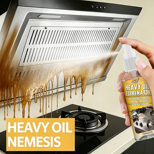 professional kitchen surface restoration spray eliminates grease and cooking range hoods grills stovetops and metal appliance glossy and fresh