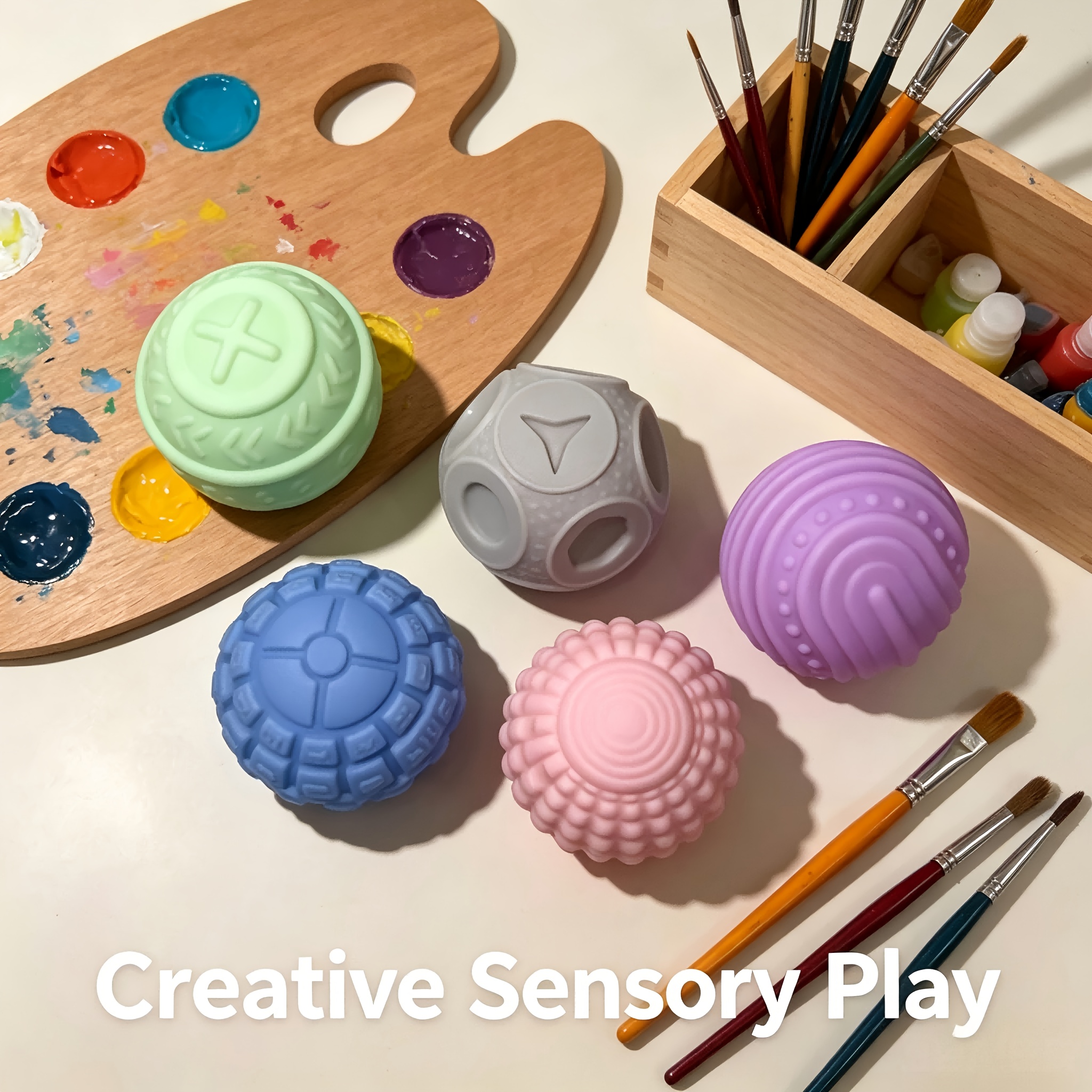 5pcs Children's Interactive Sensory Balls