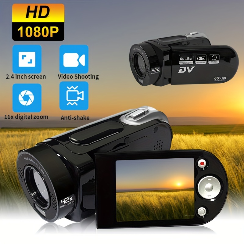 Mini Dv Sports Camera 4k Full Hd Lcd Screen Action Camera - Temu