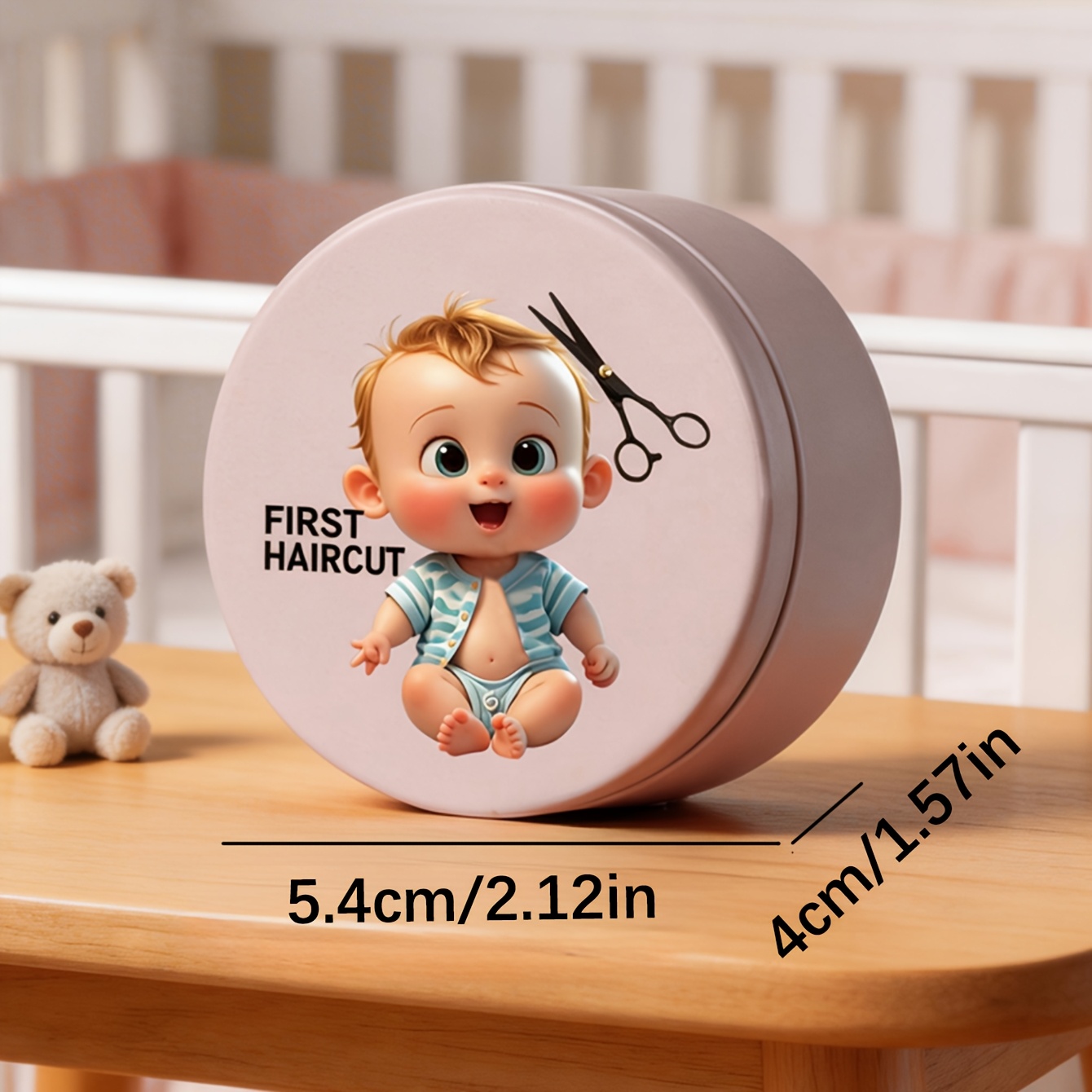 E-shop Eisen-Andenken-Box-Set, Aufbewahrungsorganizer für erste Haare, , Muttermilch-Schmuck, Erinnerungsbox, Geschenk zur Babyparty für Mama Papa