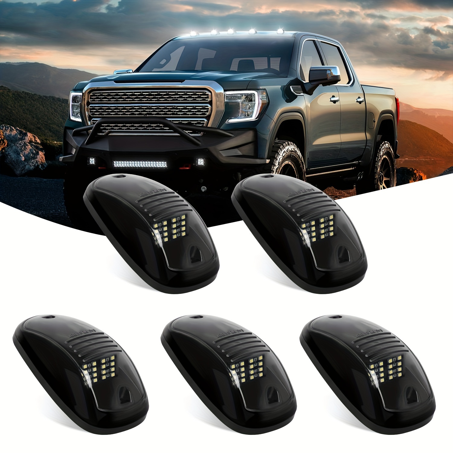 TEMU 5 Pcs 16 Led Led Kit For Ford Suv Pov Trucks Nilight