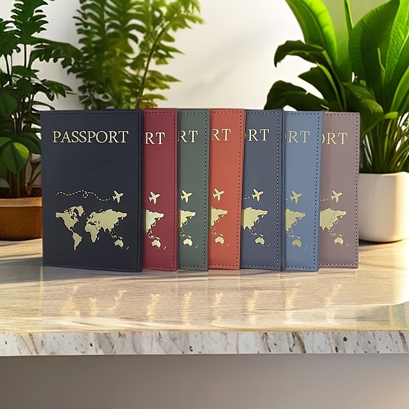 

Passport Sleeve Travel Portable Package, Lightweight Passport Holder For Men Women, Id Cards Holder