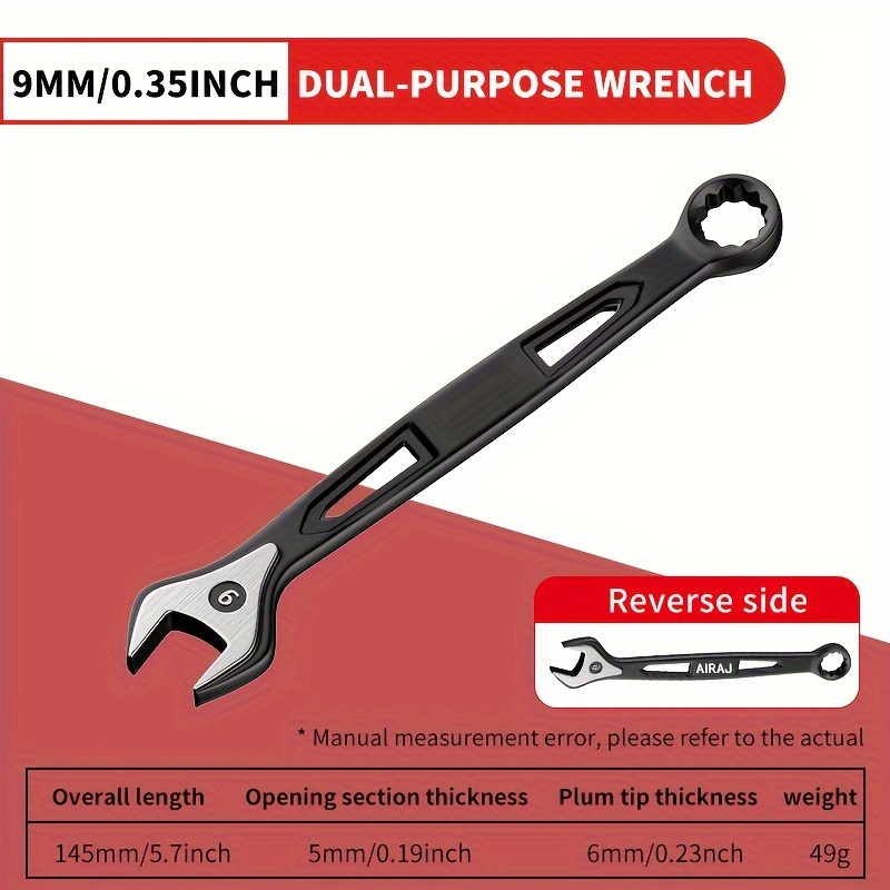 23mm wrench deals to inches