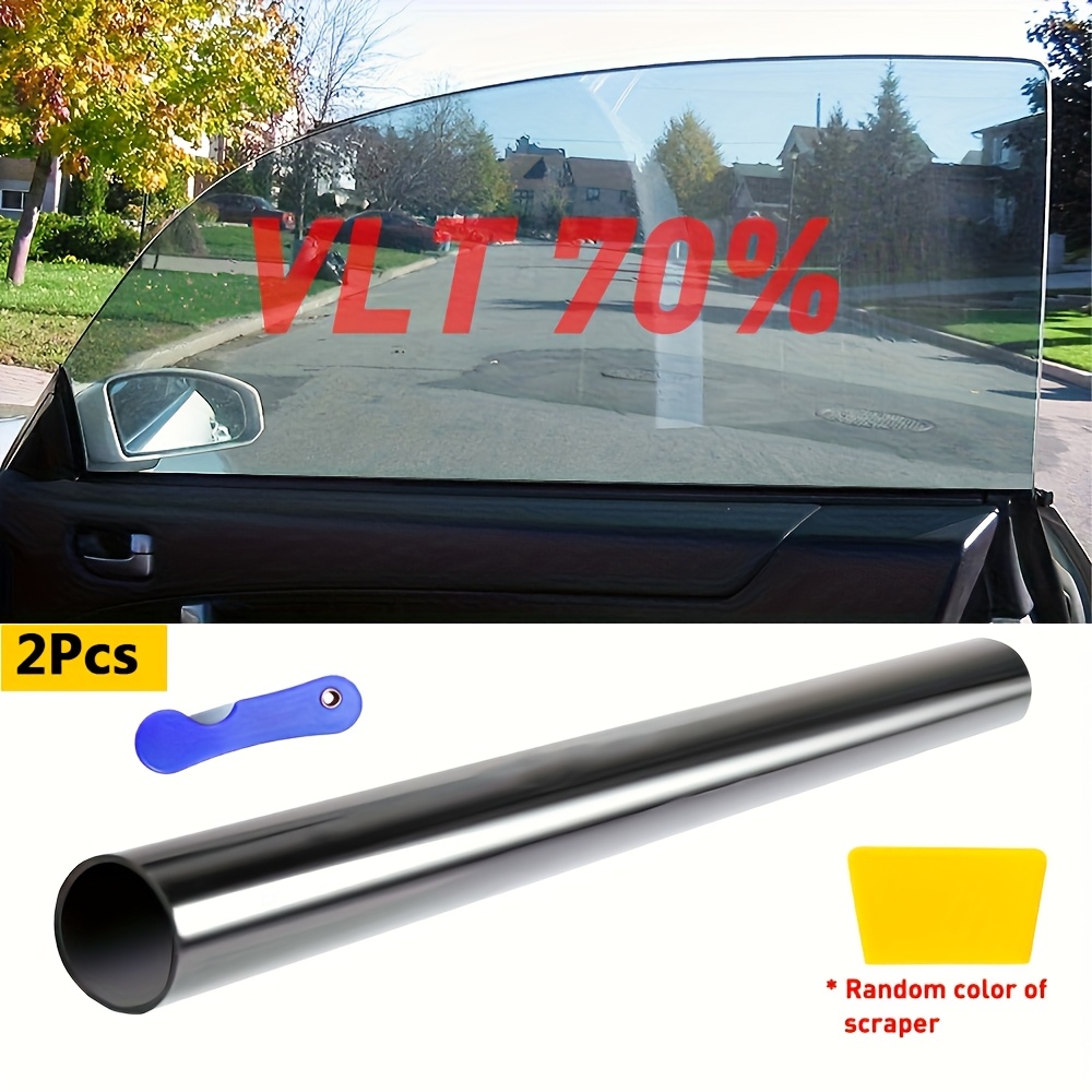 Película De Tinte Para Ventanas De Auto - Nano Carbono 5% VLT - Precortada Para Honda - Protección Solar Y Privacidad