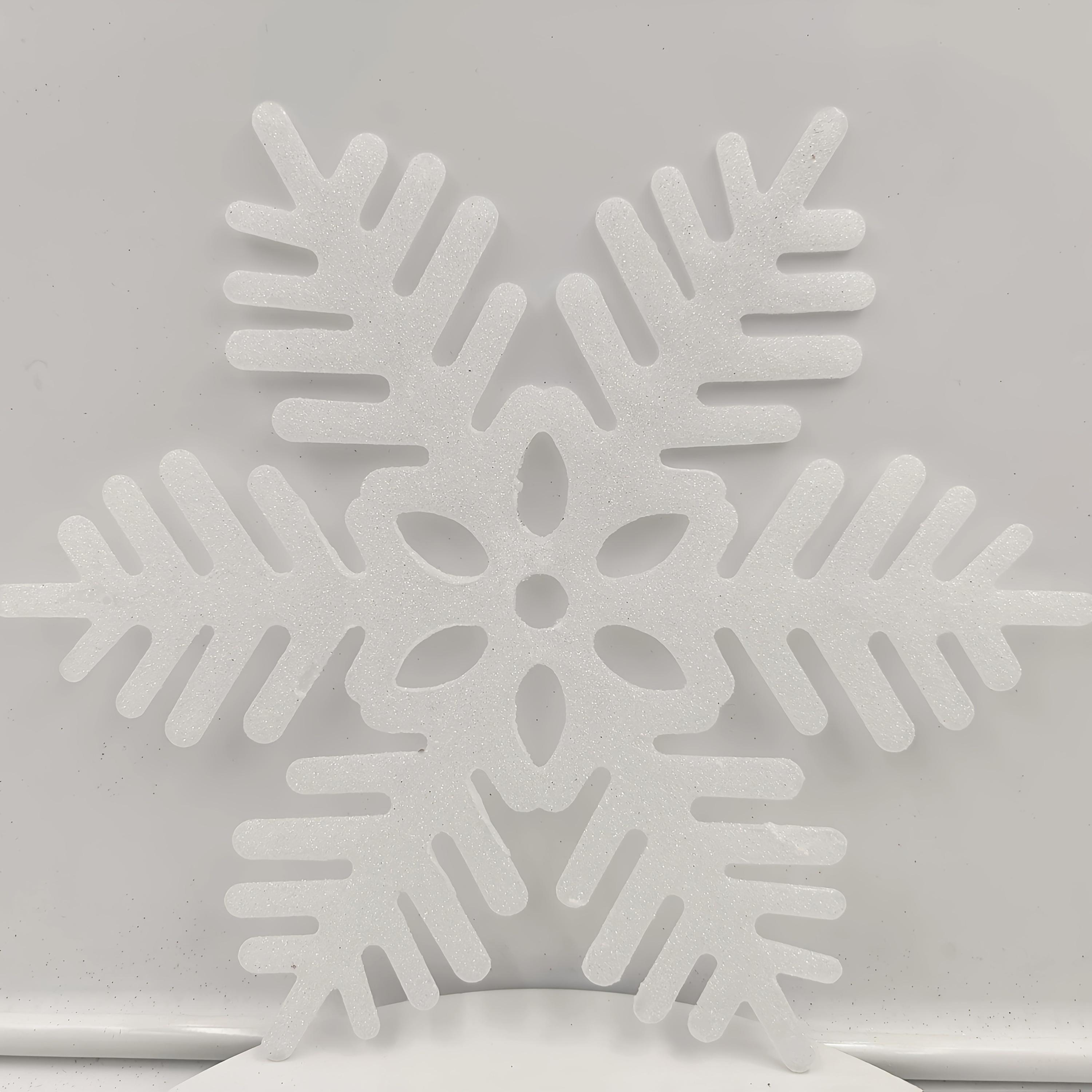 TEMU Paquete de 5 adornos de navideños, colgantes de plástico de 12 pulgadas, decoraciones versátiles , sin necesidad de electricidad , , y