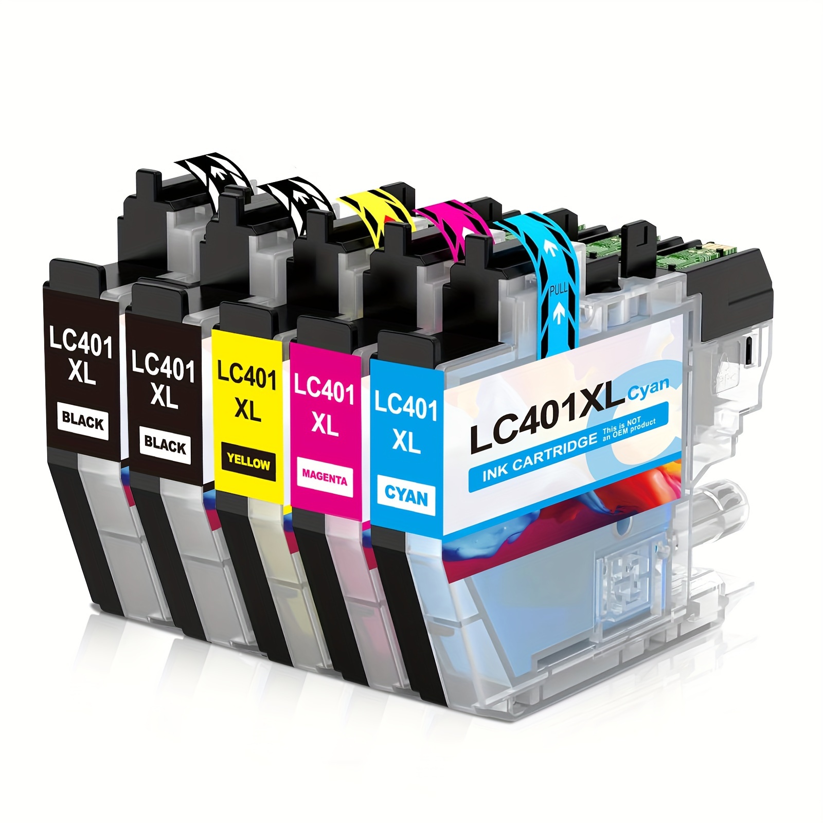 

Lc401xl Lc401 Ink Cartridges Compatible For Ink Cartridges Lc401 Use Mfc-j1010dw Mfc-j1012dw Mfc-j1170dw Ink (5 , 2 1 1 1 )