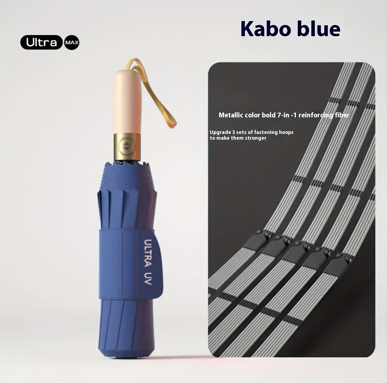 Automatic Open/Close Heavy-Duty 12-Rib Windproof Umbrella with Solid Wood Handle (Birch/Beech) - Large Canopy All-Weather Windproof & Folding Umbrella for Men &, Business, Travel - Automatic Solid Color (Maroon/Black/Navy