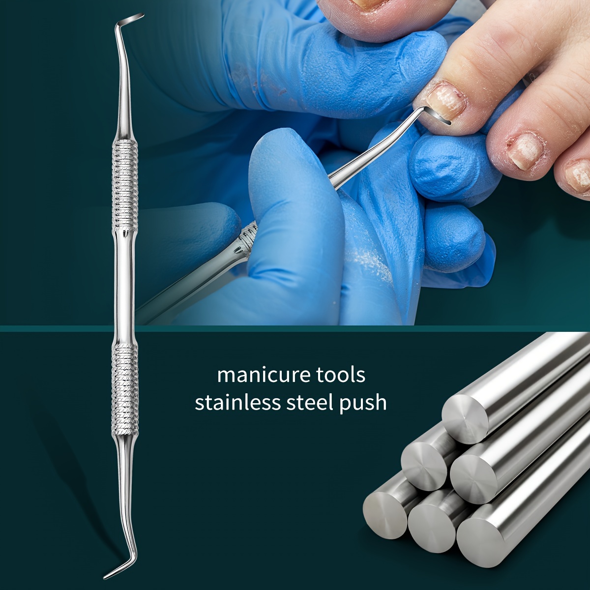Nail Tool Suitable For Foot, Toenail File And Elevator, Upgraded Professional Surgical Safe Ingrown Toenail Ingrown Toenail Removal Kit Ingrown Toenail Tool