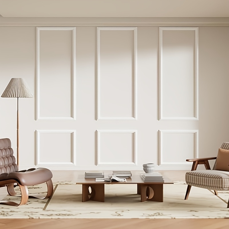 3 Sets of Pre-Cut Wall Panels for Interior Decoration