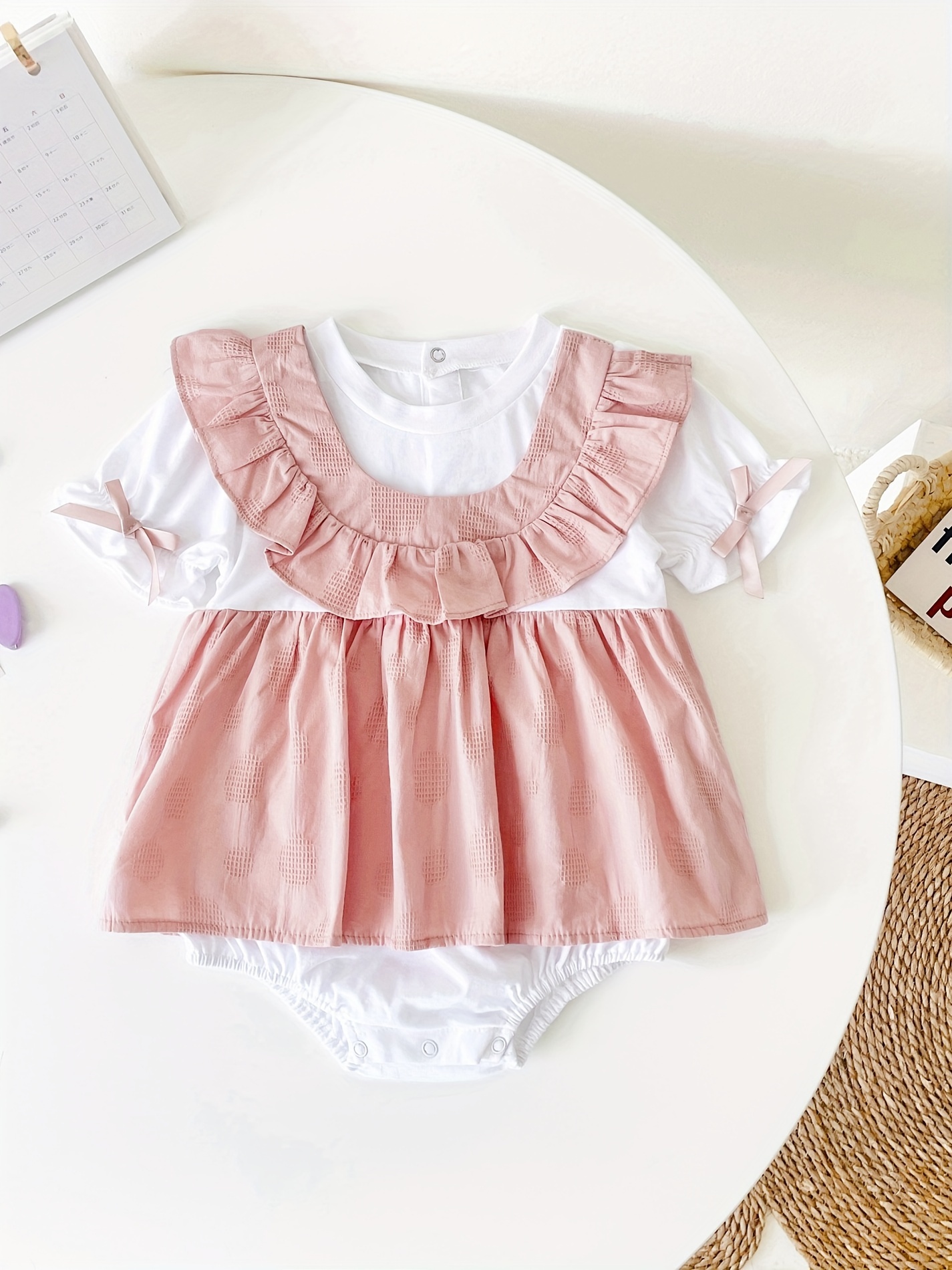 Chicco Baby T-Shirt Mädchen - Süßes Dino-Motiv Mit Knopfverschluss